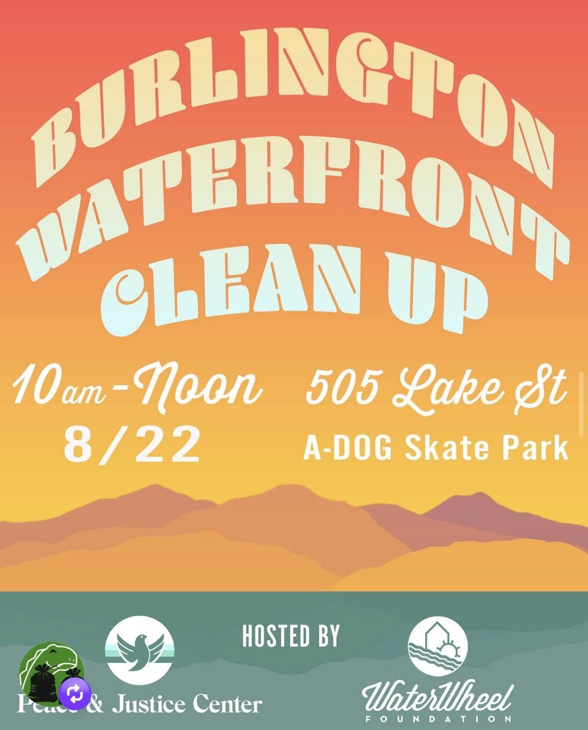 Clean-Up Team-Up w/ Waterwheel & BTV Clean Up Crew