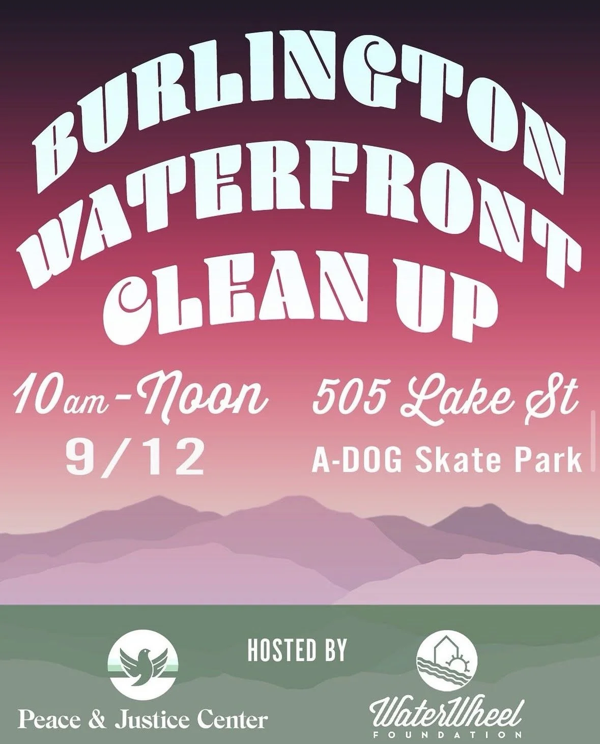 Clean-Up Team-Up w/ Waterwheel &amp; BTV Clean Up Crew