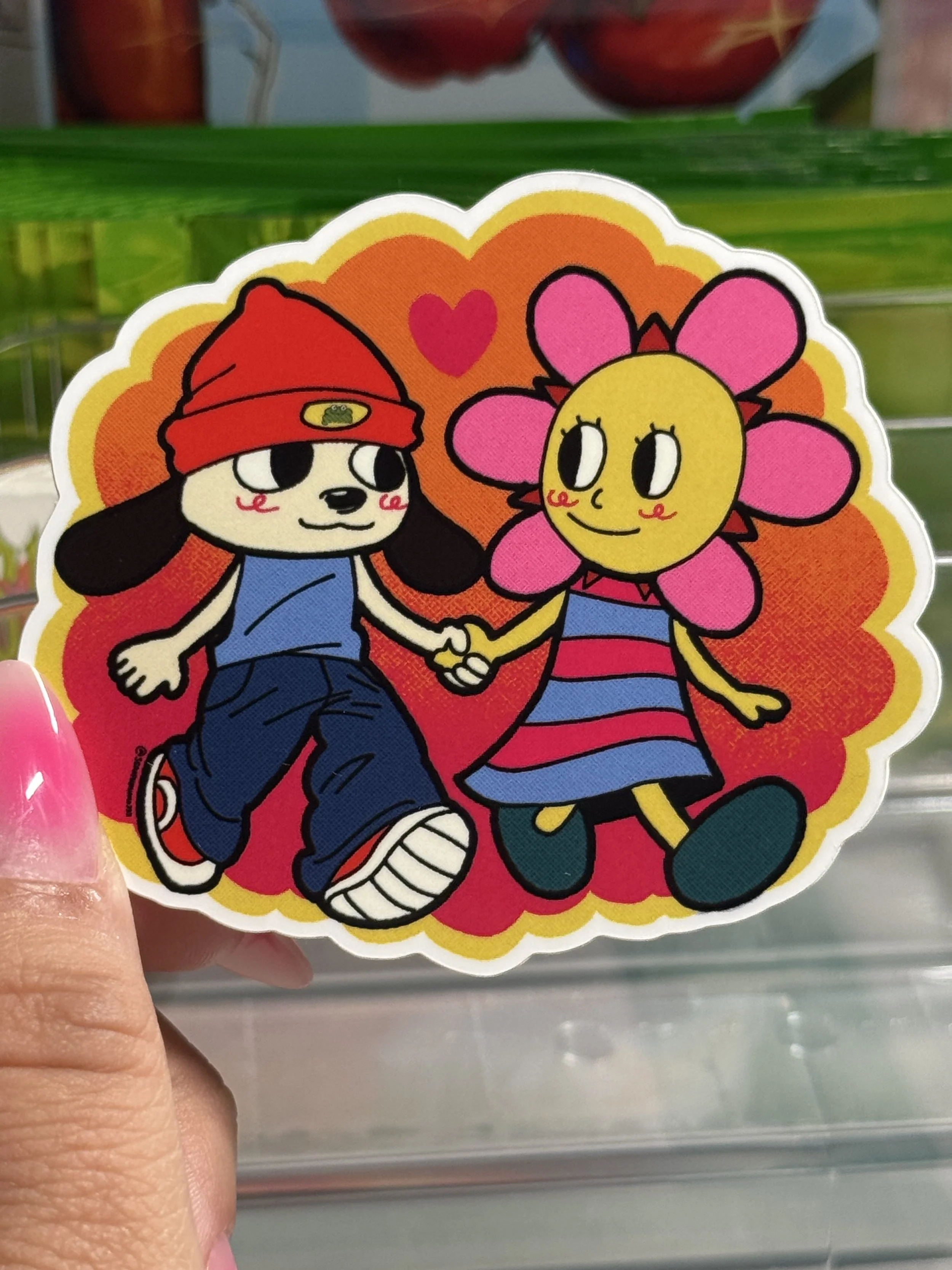 Parappa and Sunny Funny sticker!