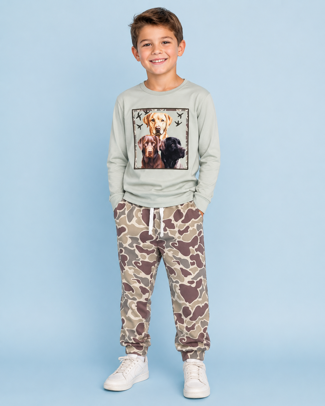 Camo Hunting Dog Lounge Set