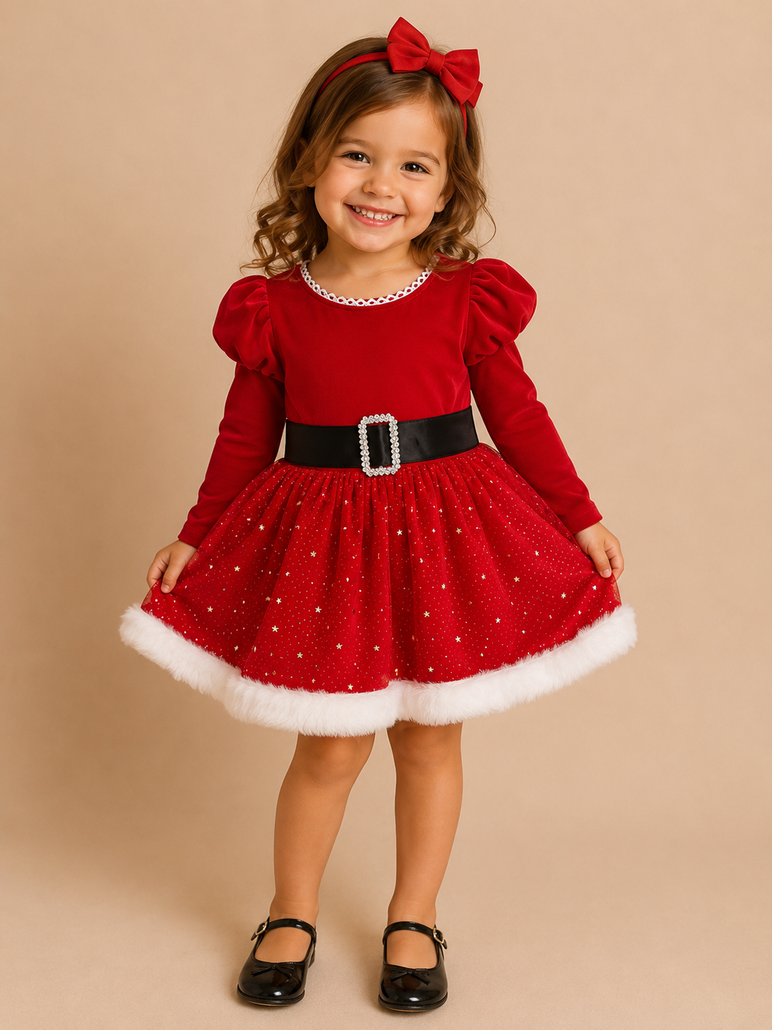 Santa Sparkly Dress