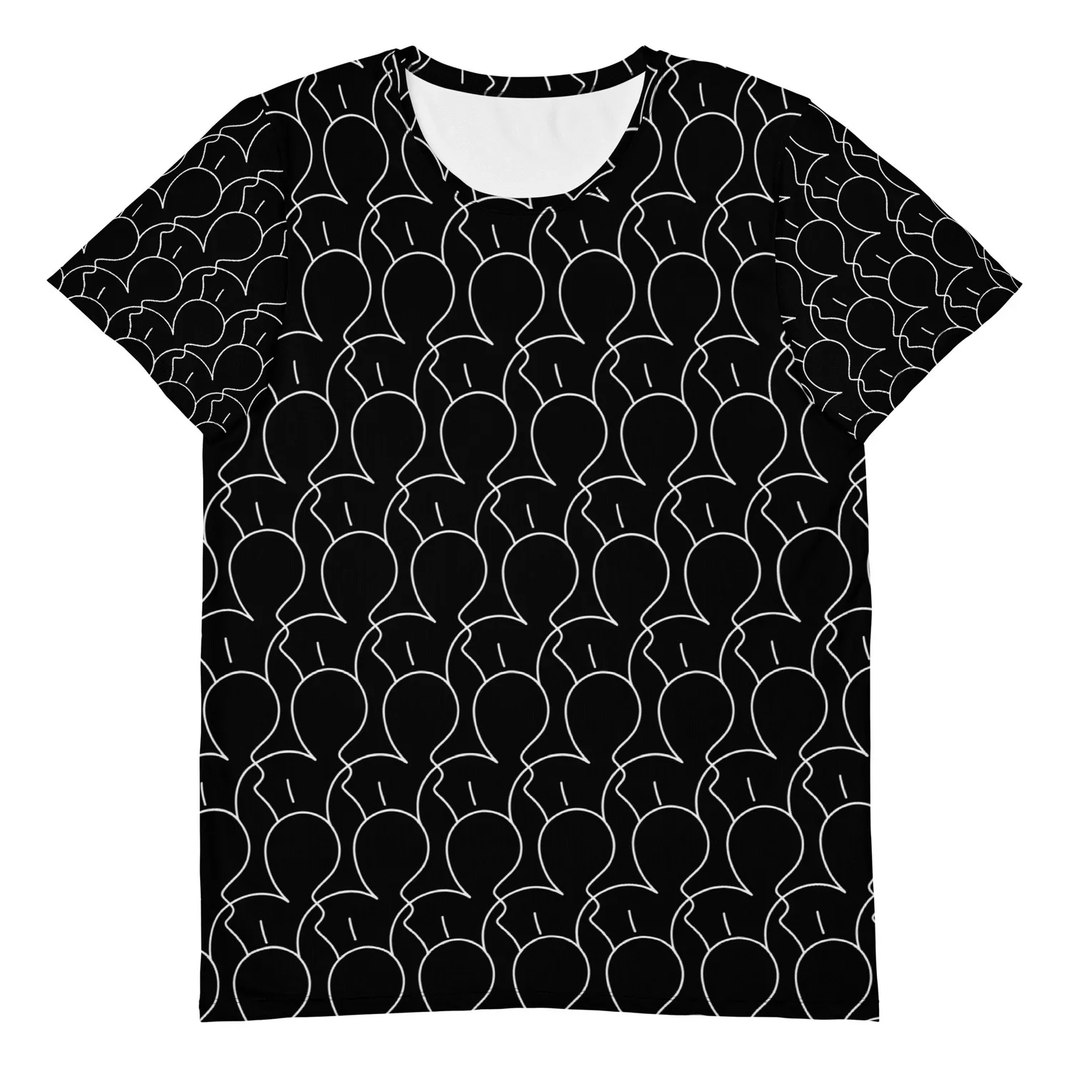 All-Over 'D-Pattern' T-Shirt