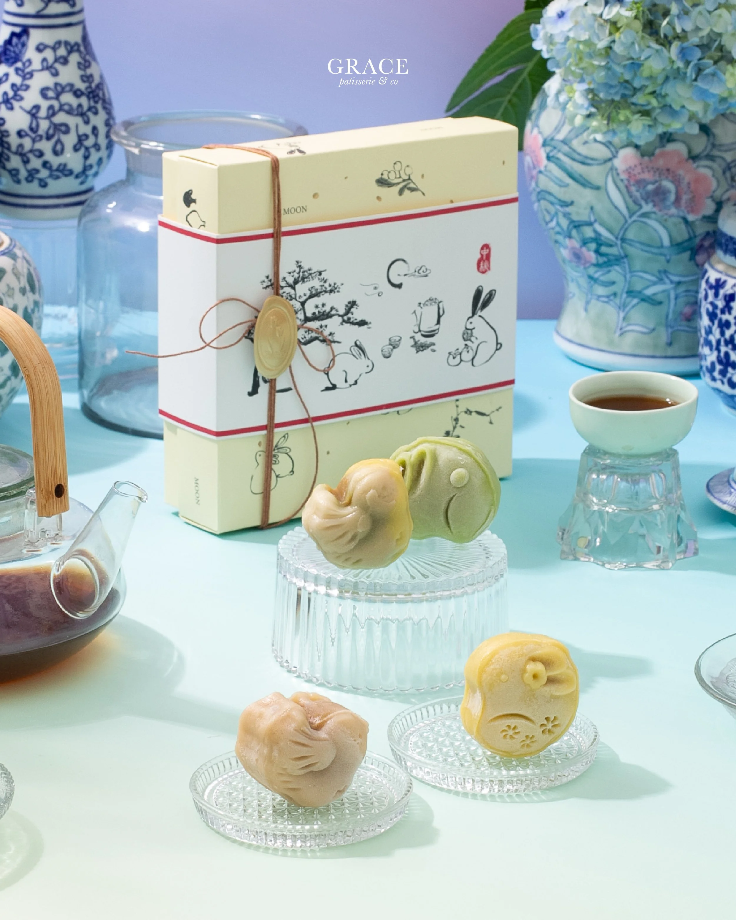 Blossom Of The Moon Snowskin Mooncakes