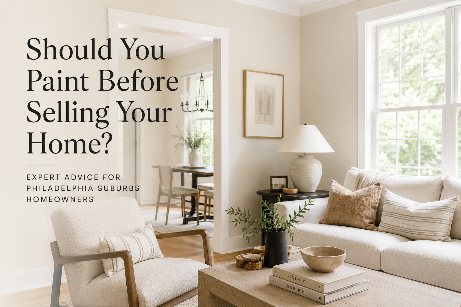 Should You Paint Before Selling Your Home? Expert Advice for Philadelphia Suburbs Homeowners