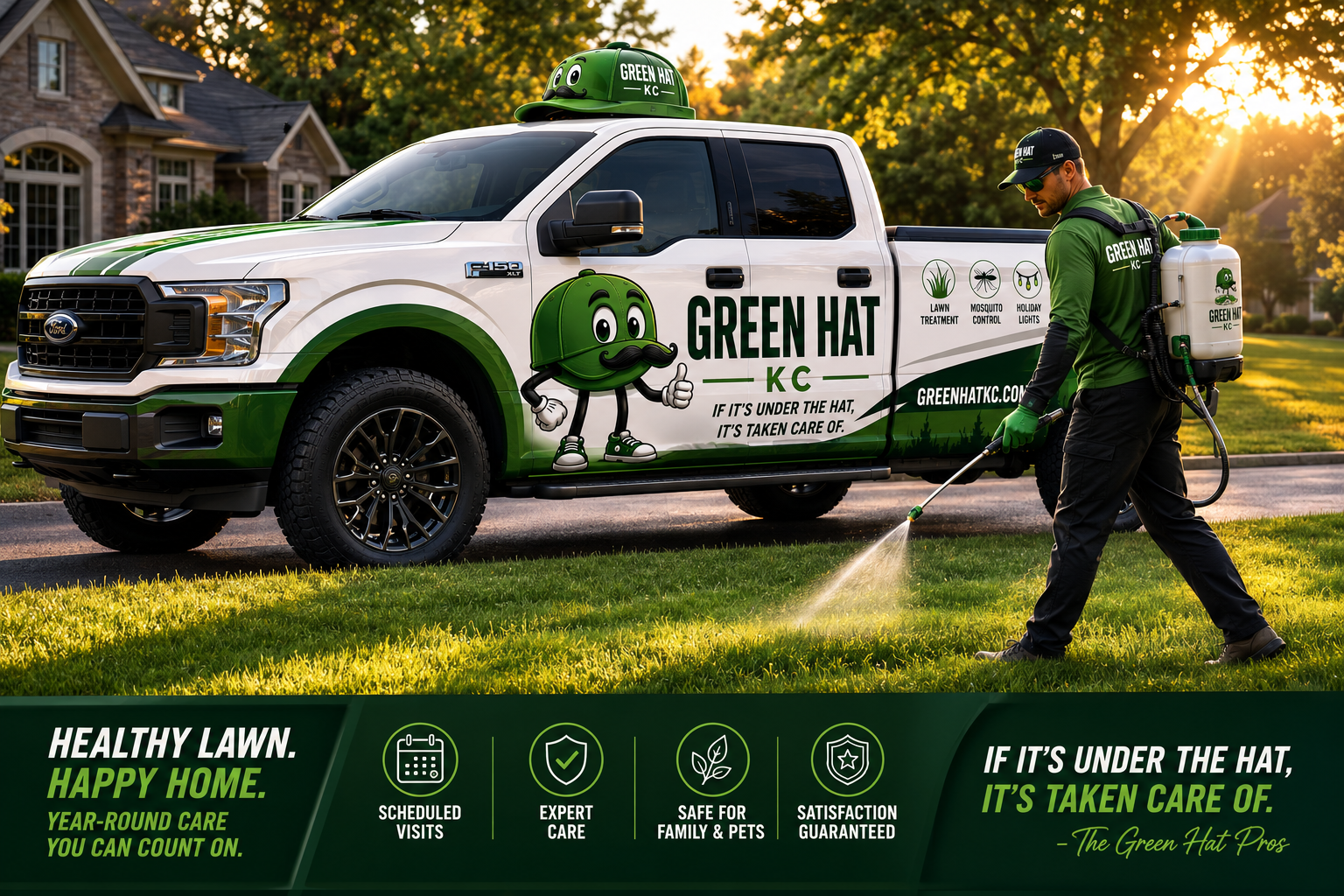 Johnson county lawn treatment and weed control