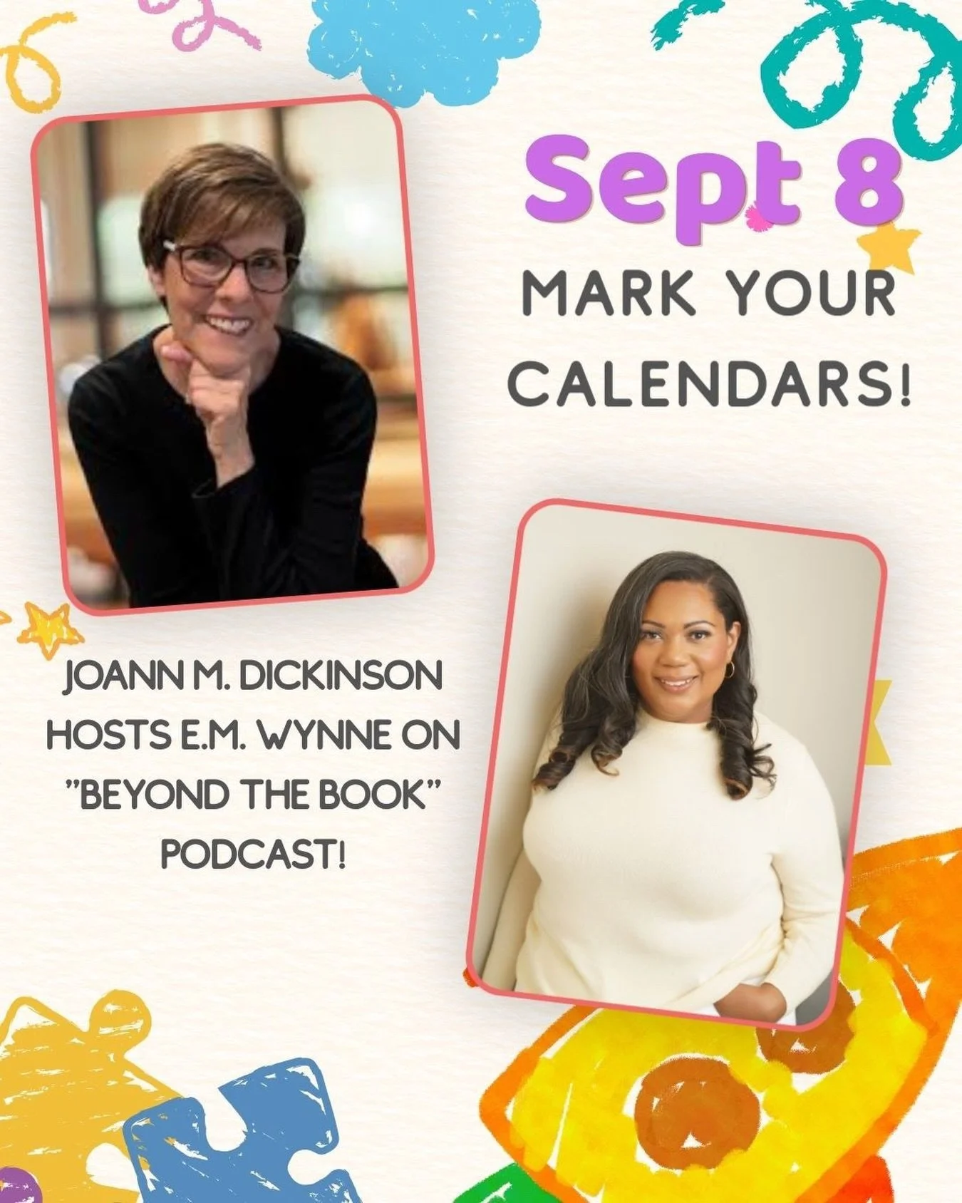 🎙️ I had such a wonderful conversation with JoAnn M. Dickinson on Beyond the Book!

We talked about my debut picture book, Never Trust a Wobbly Broom, the joy I find in writing, and how writing can also be a source of healing. We even talked about h
