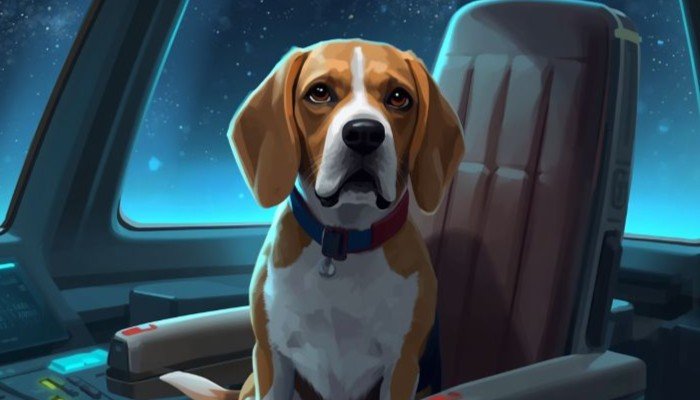 Beagle on a starship