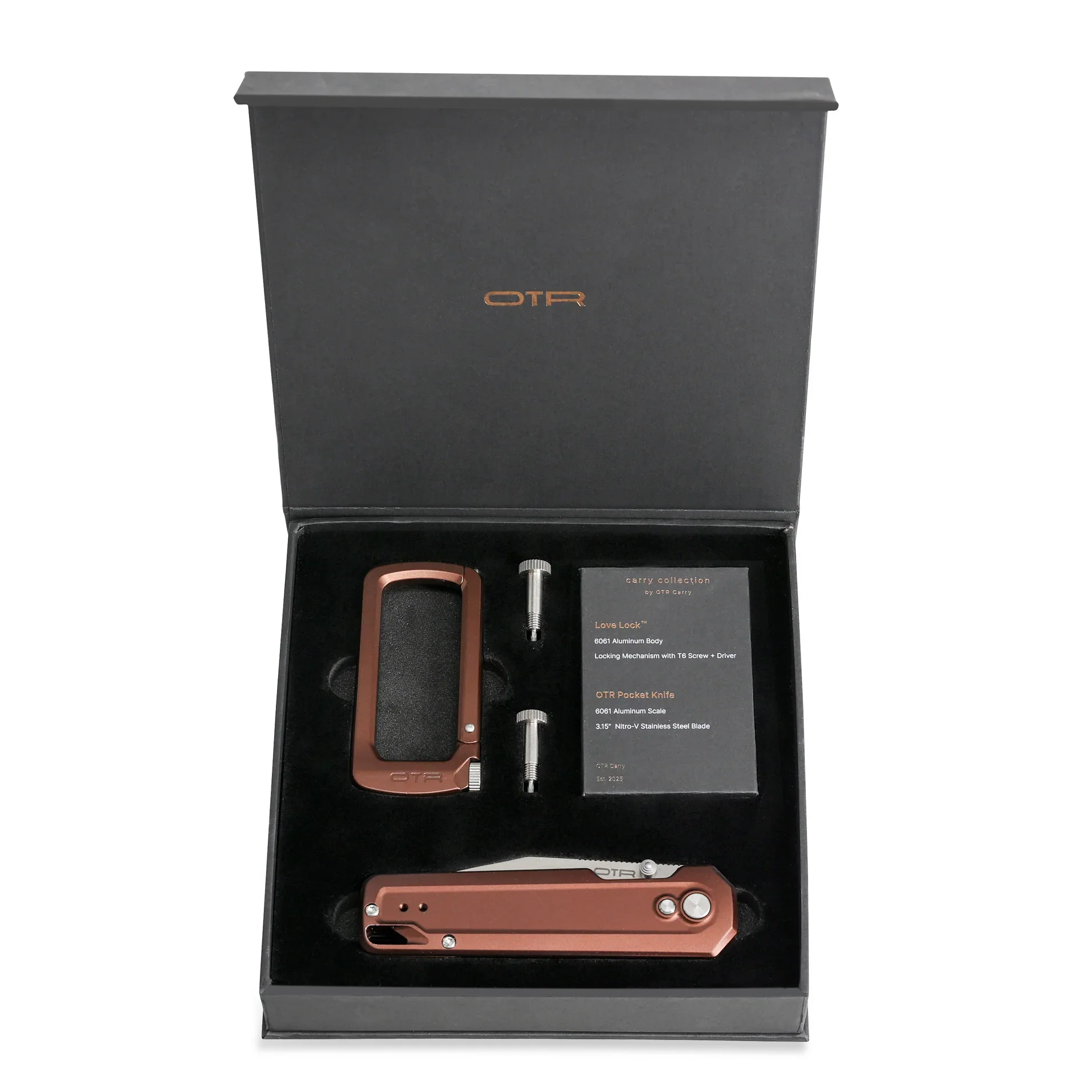 OTR Espresso Bronze Carry Collection