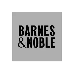 Barnes & Noble logo on a gray background
