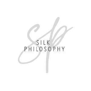 Silk Philosophy logo with the words 'Silk Philosophy' in elegant font.