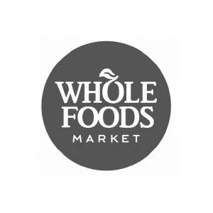 Whole Foods Market logo in black and white.