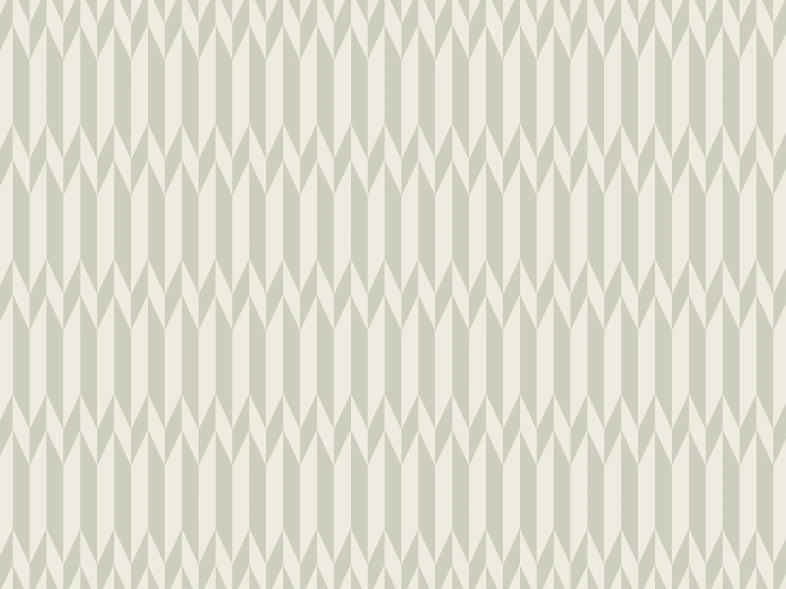 A repeating geometric pattern with triangle shapes in shades of light gray and off-white.