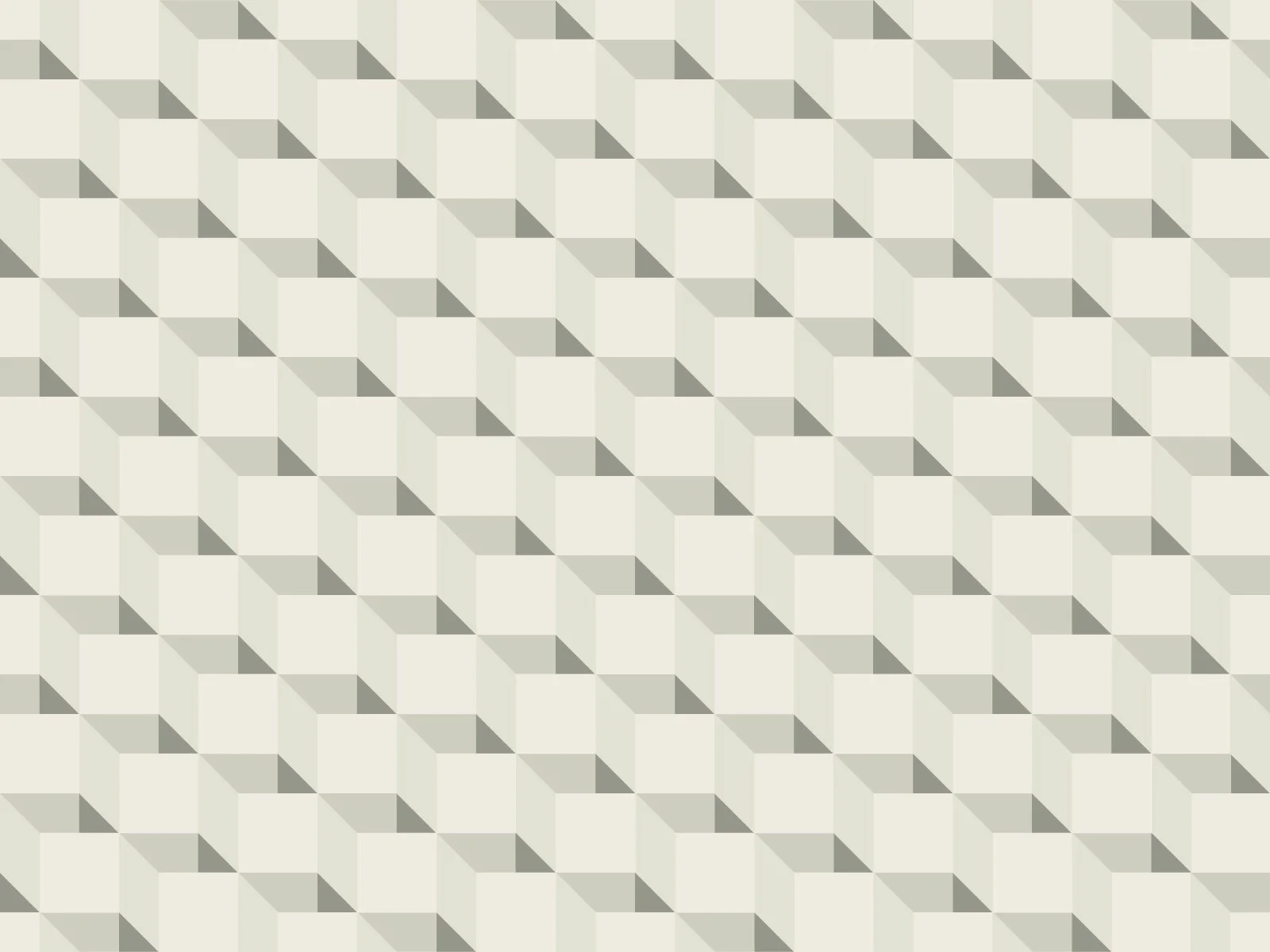 A digital pattern of repeating 3D cubes in shades of cream and light gray.