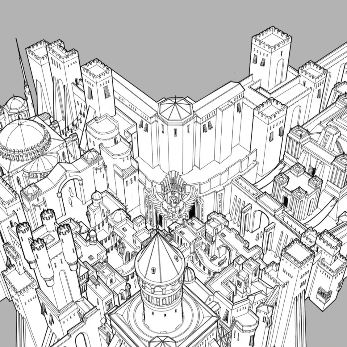 Line Arts for Tangent Games