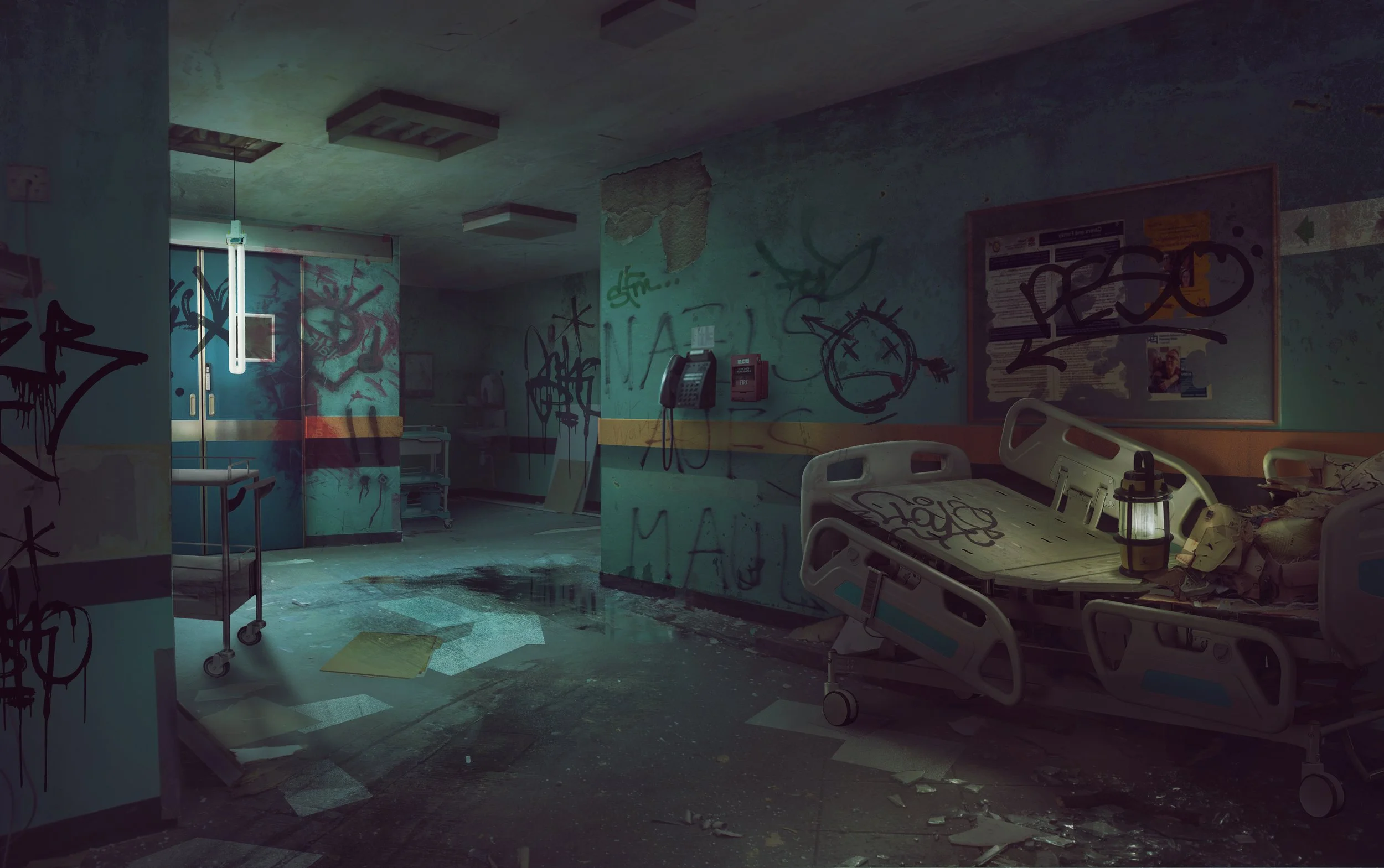 06-Hospital-three months after the disaster-occupied by someone.jpg