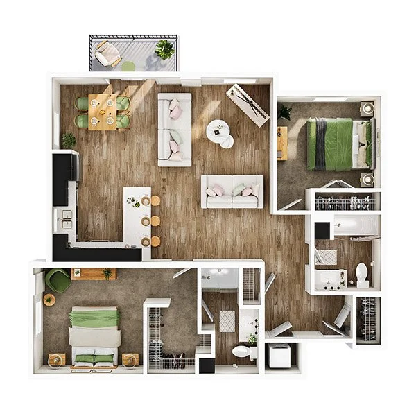 The Mercer floor plan