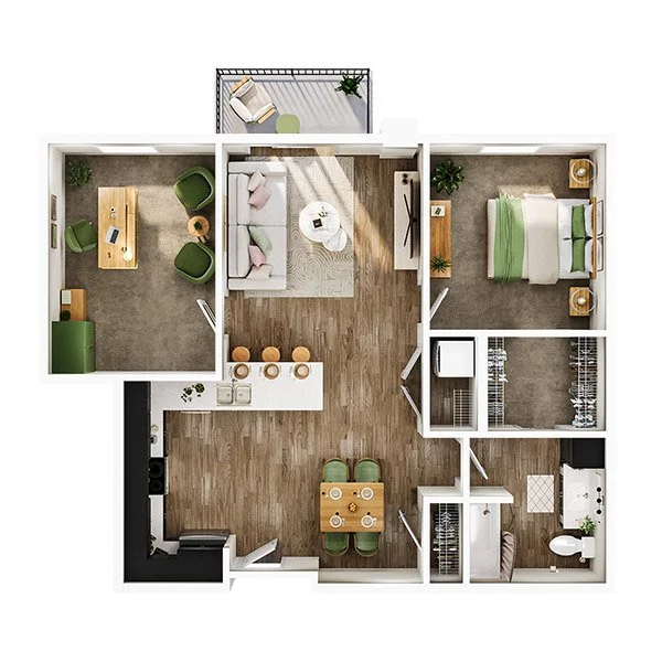 The Linen floor plan