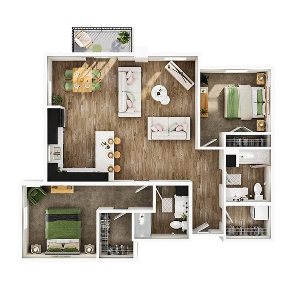The Millstone floor plan