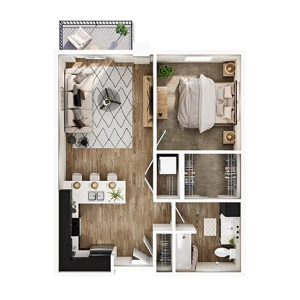 The Inlet floor plan