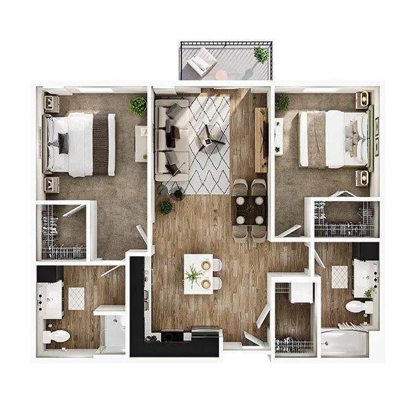 The Cooper floor plan