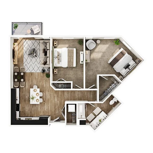 The Boom floor plan