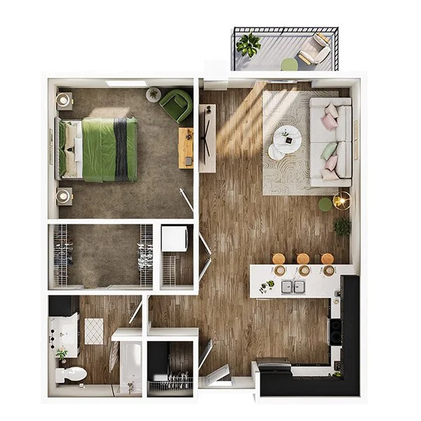 The Portage floor plan