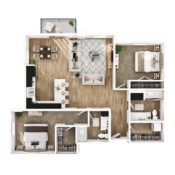 The Foundry floor plan