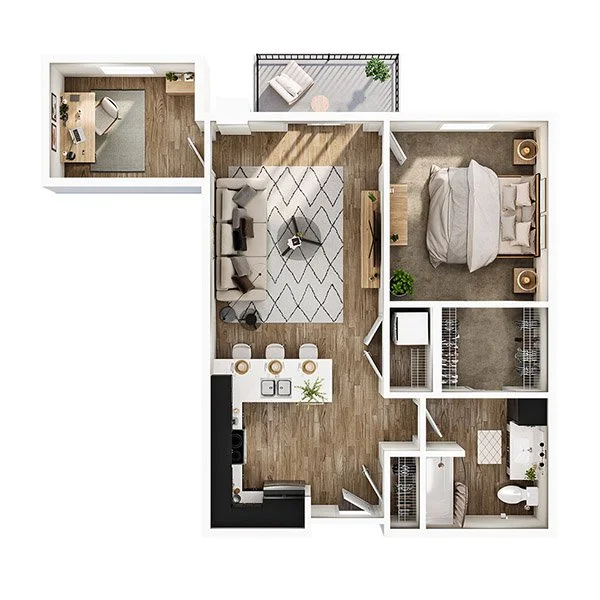 The Demy floor plan