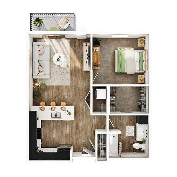 The Landing floor plan