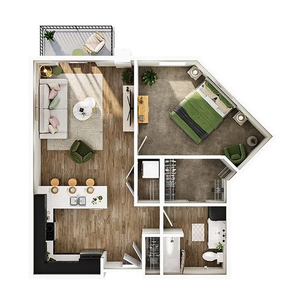 The Current floor plan