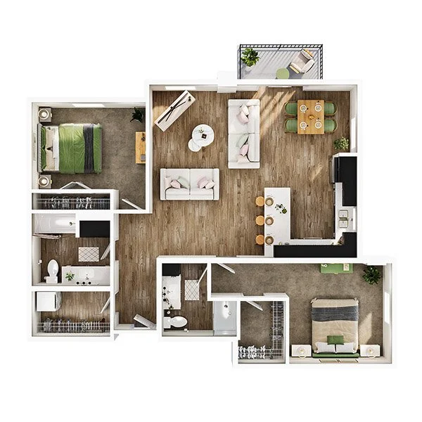 The Forge floor plan