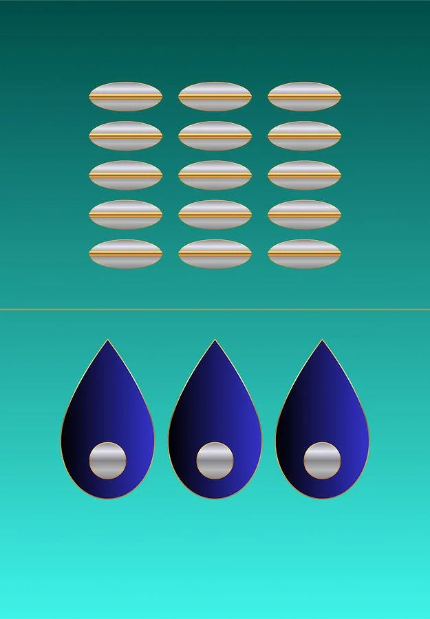 Azure Abundance Digital Art by Dee Tirang