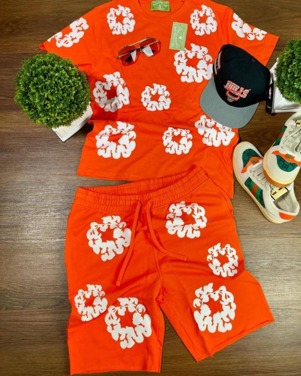 Denim Tears Short Set