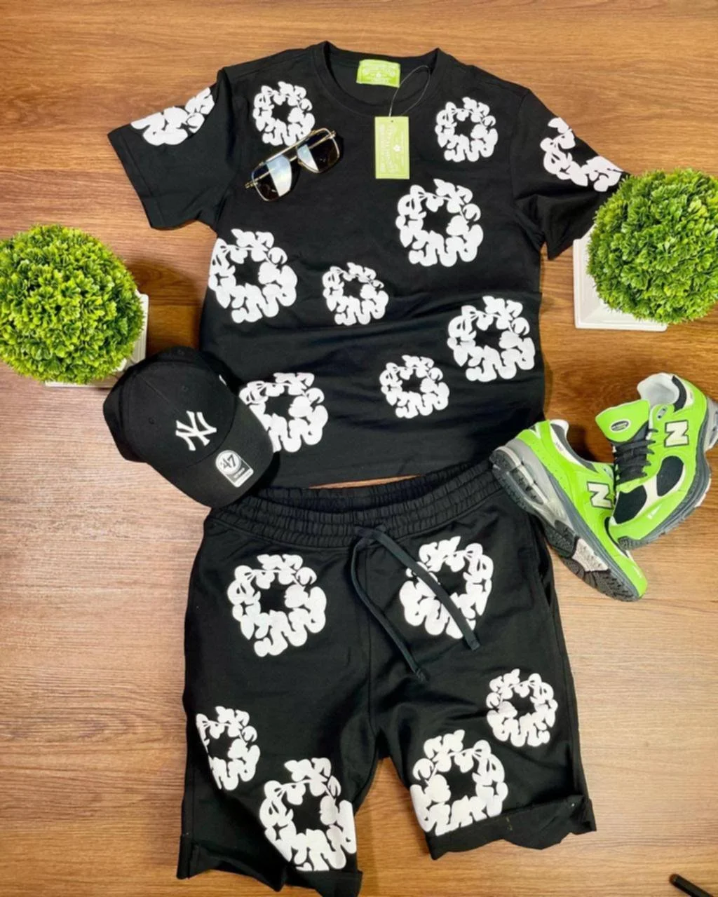 Denim Tears Short Set