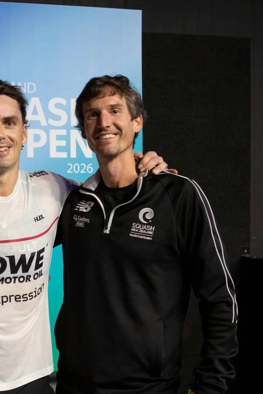 NZ National Squash Coach Jonathan Kemp