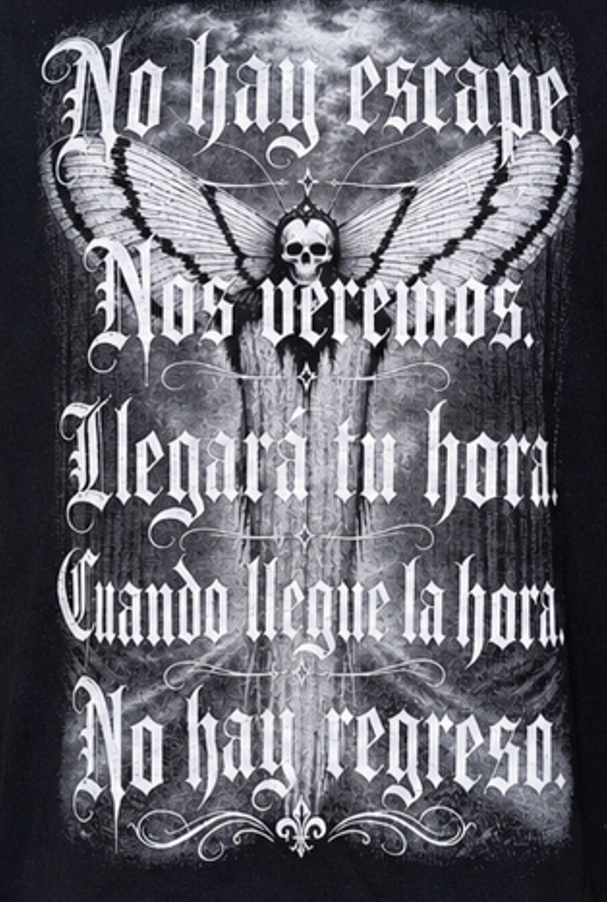 No Hay Regreso Front View Close up.png