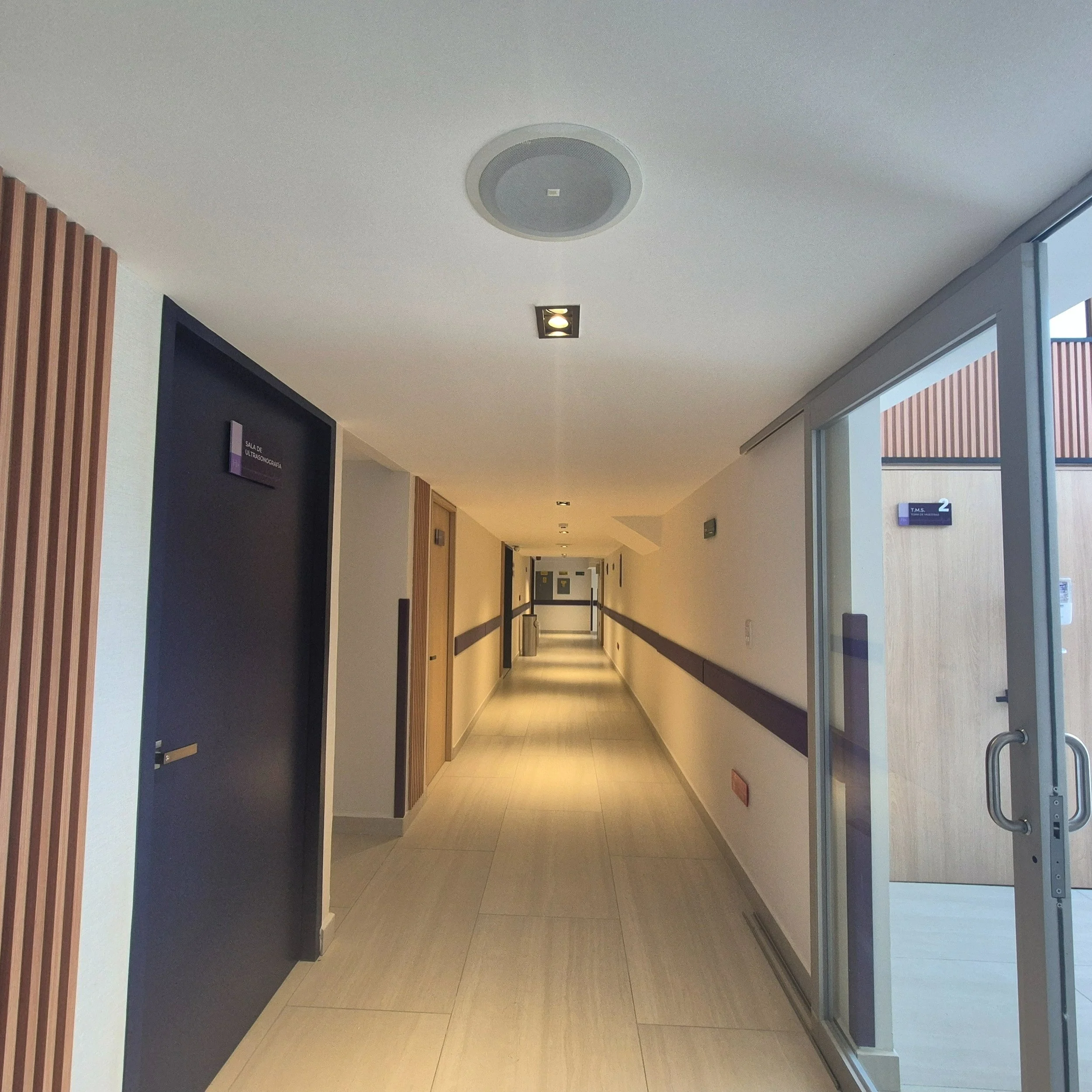 Sistema de voceo para hospitales
