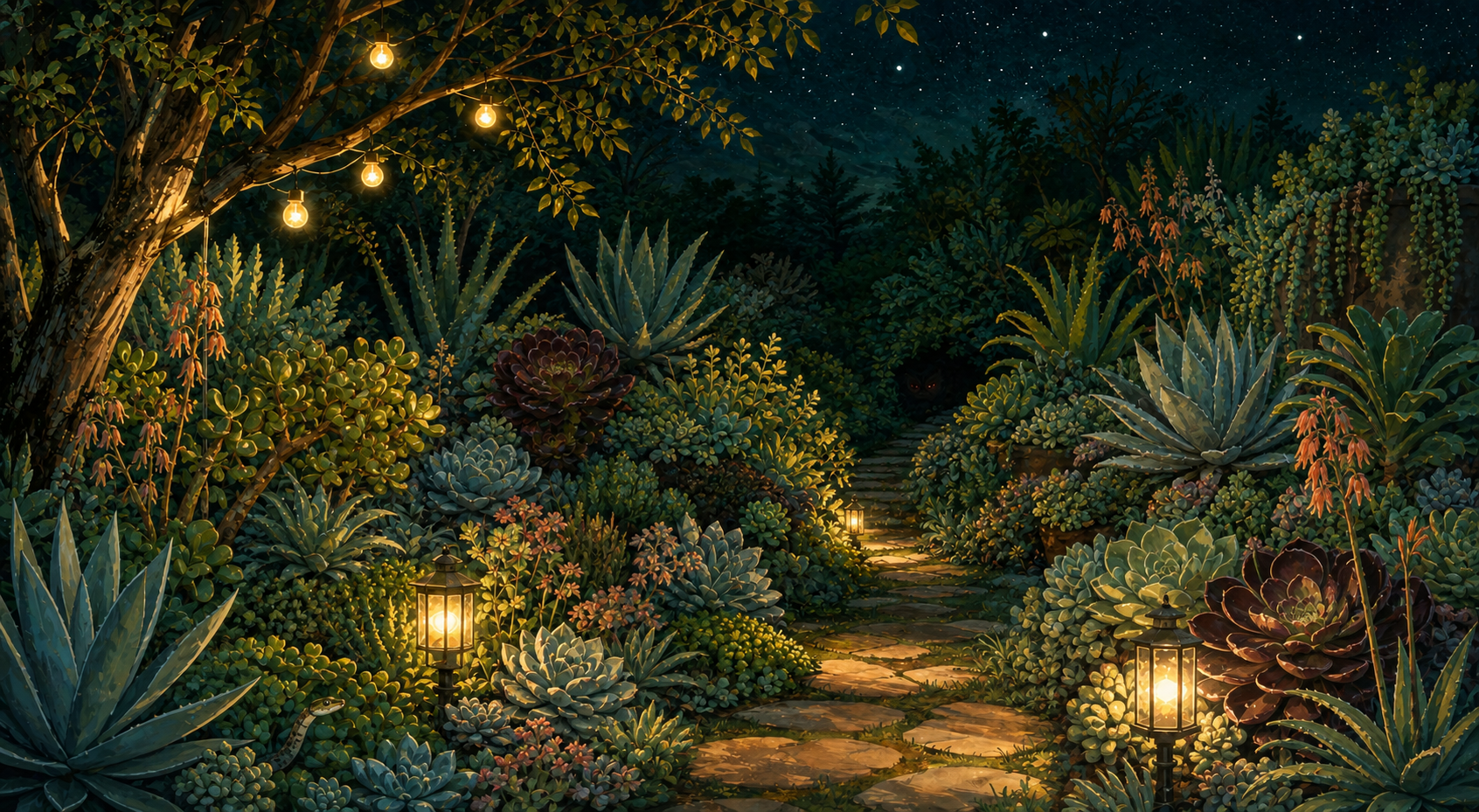 From Evil Eyes to a Beautiful Garden
