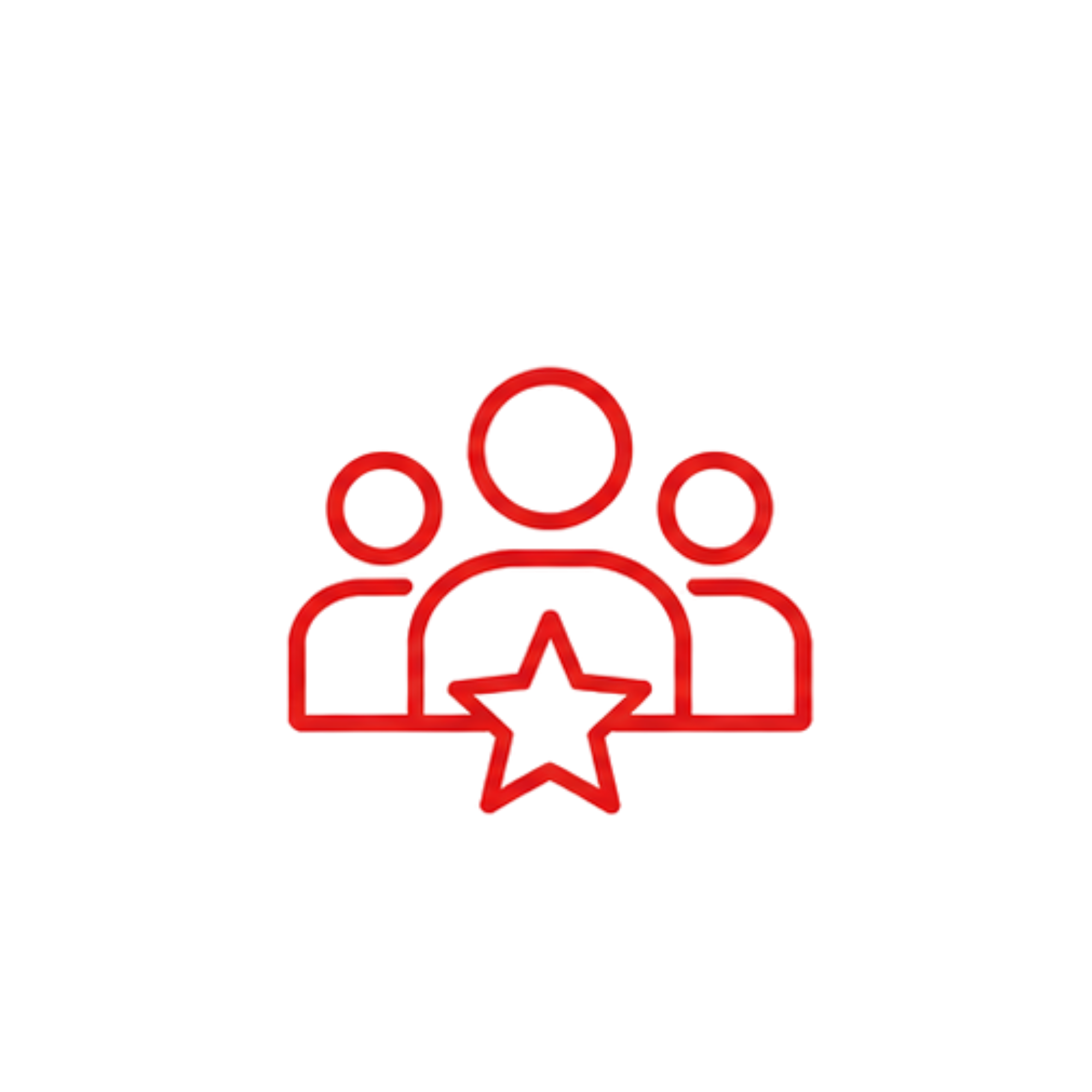 Martial arts community and student network icon.