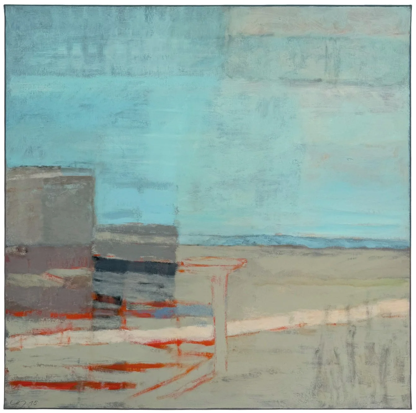 UN15.03, 2015, 80 X 80 cm