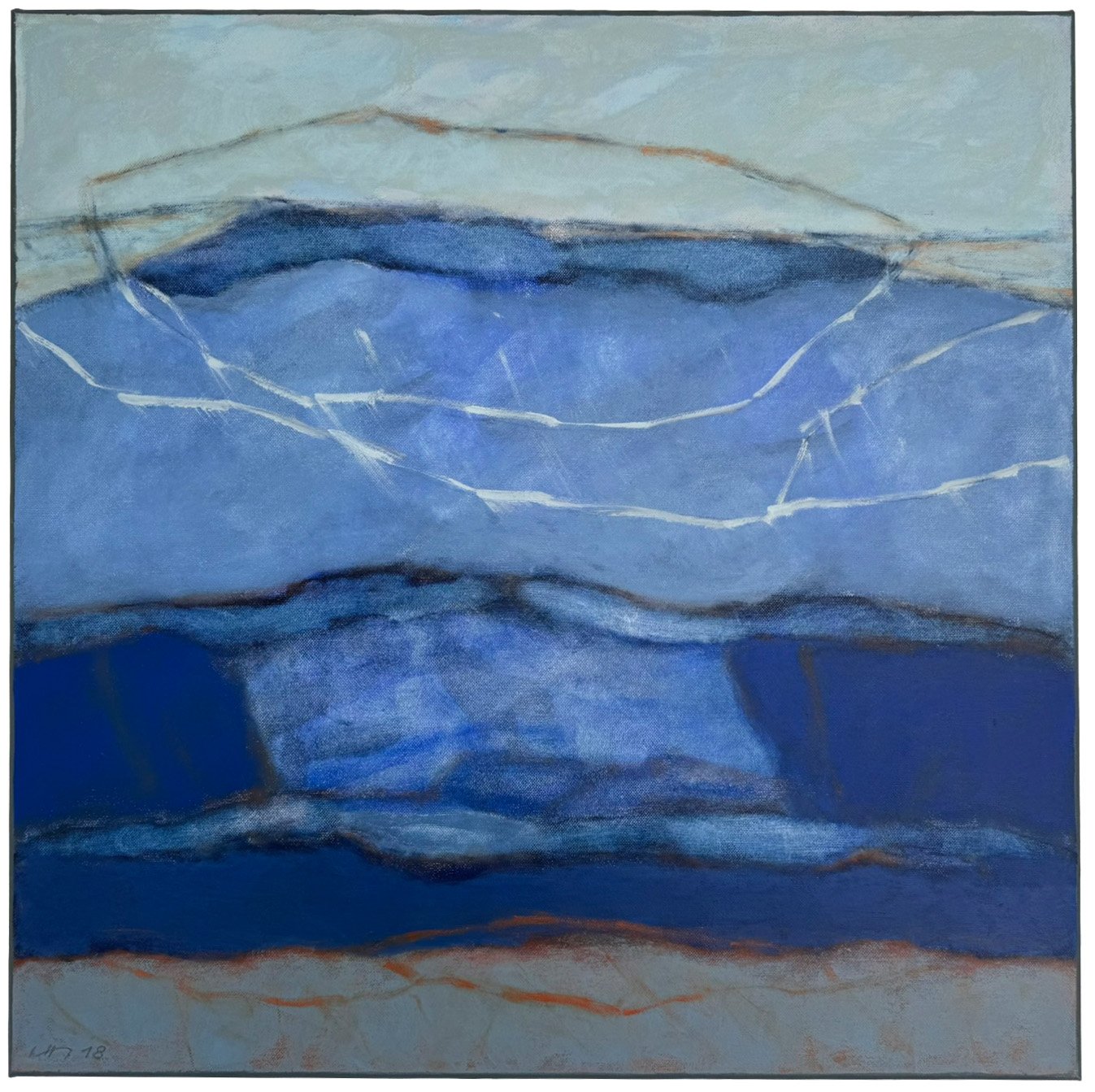 UN18.02, 2018, 60 X 60 cm