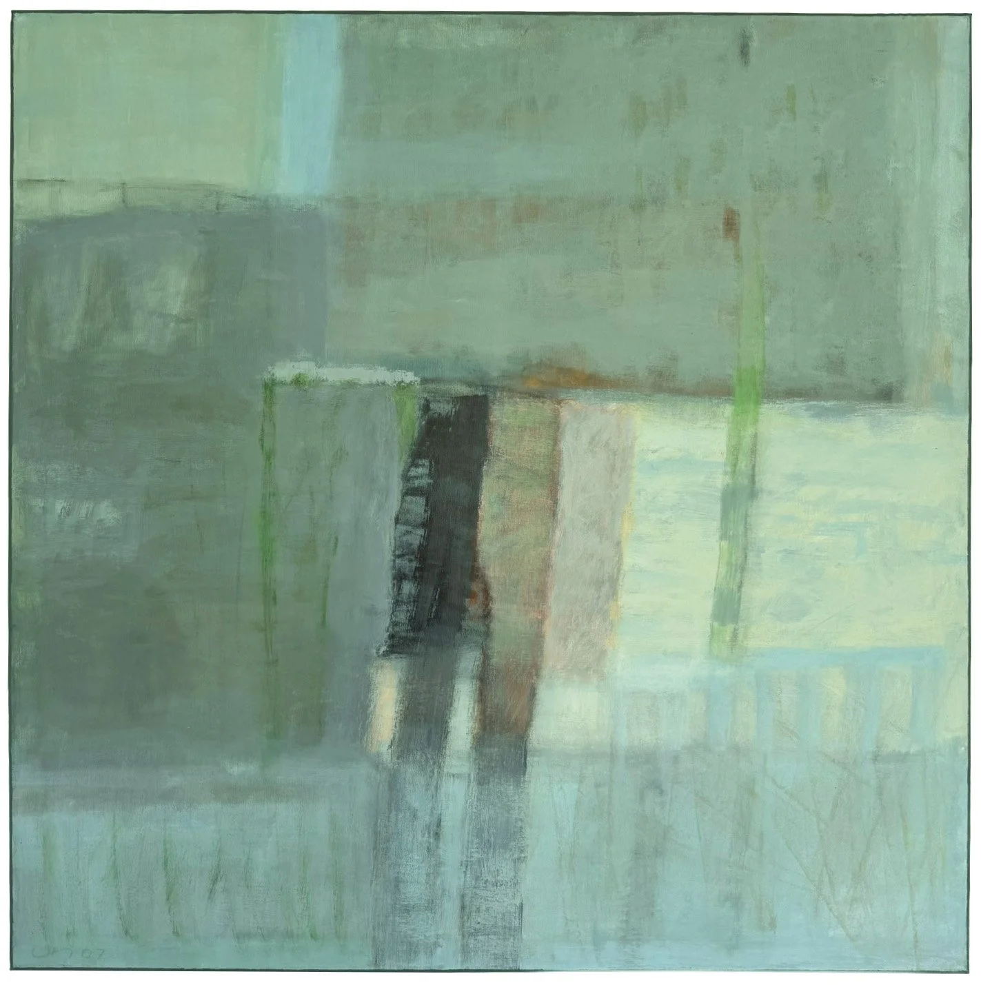 UN07.02, 2007, 90 X 90 cm
