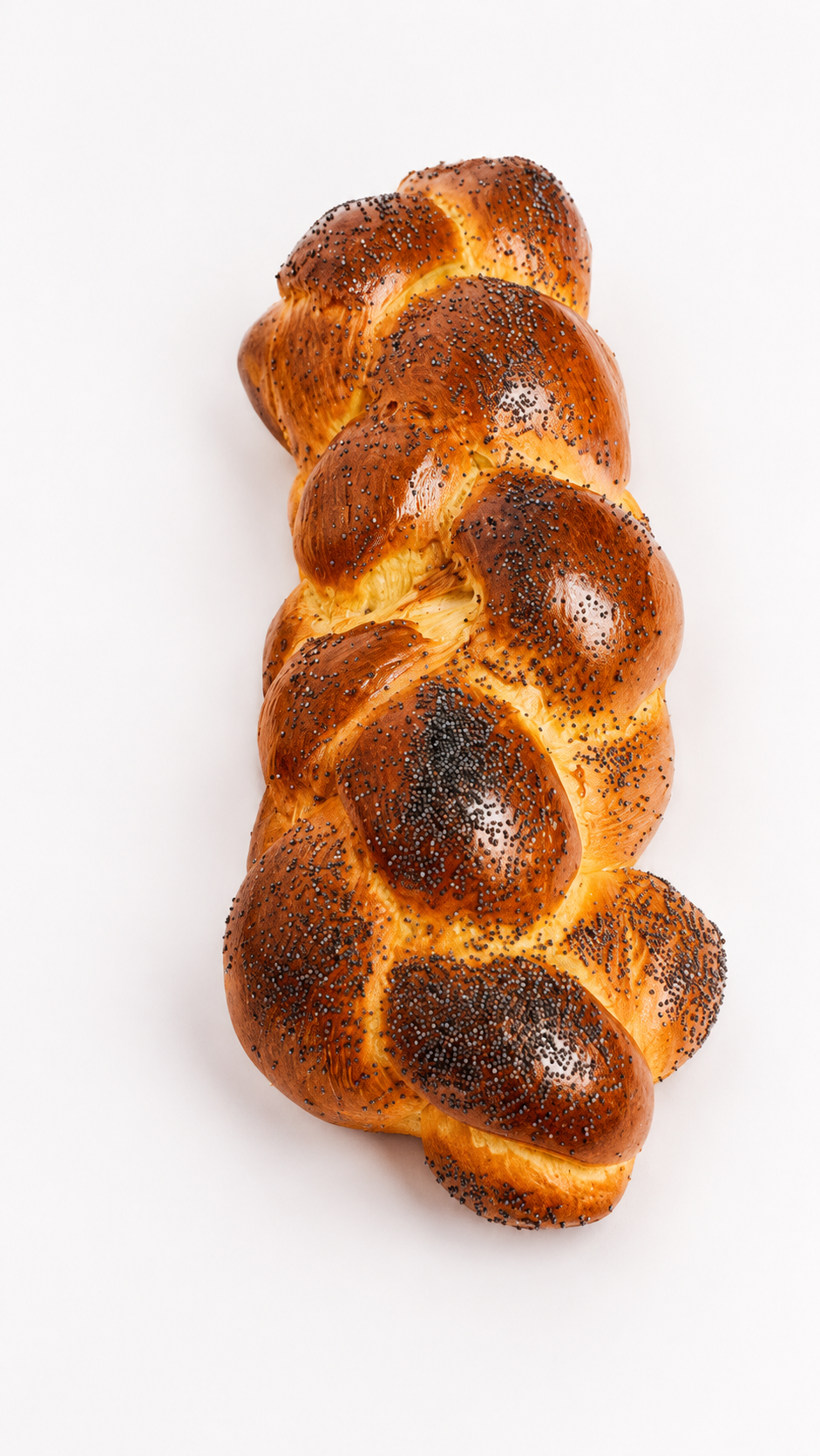Braided Bread with Poppy Seeds - Batch of 12