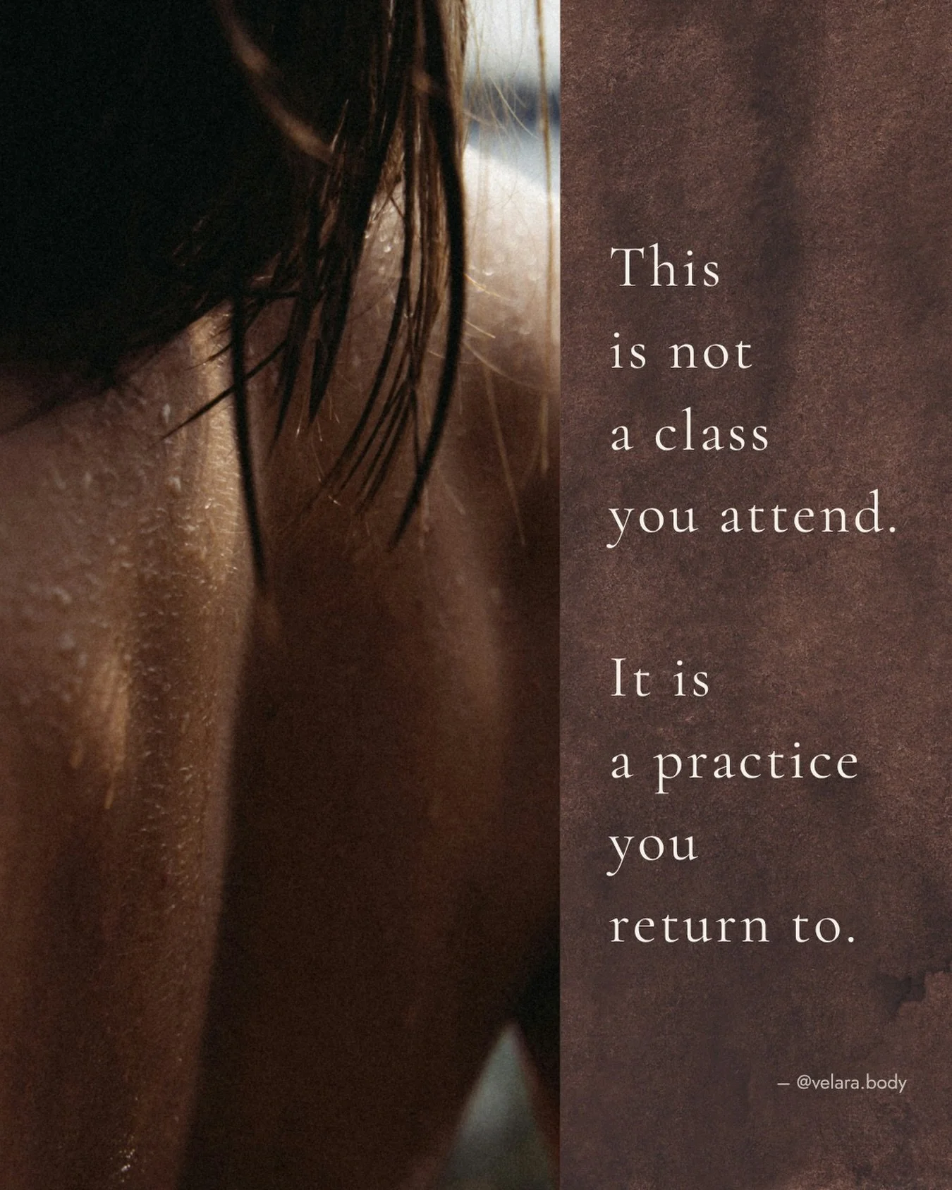 This is not a class you attend. It is a practice you return to. 🤎

And each time you return, you find something new waiting for you there. A little more strength. A little more ease. A little more of yourself. 

This is what Pilates at Velāra feels 