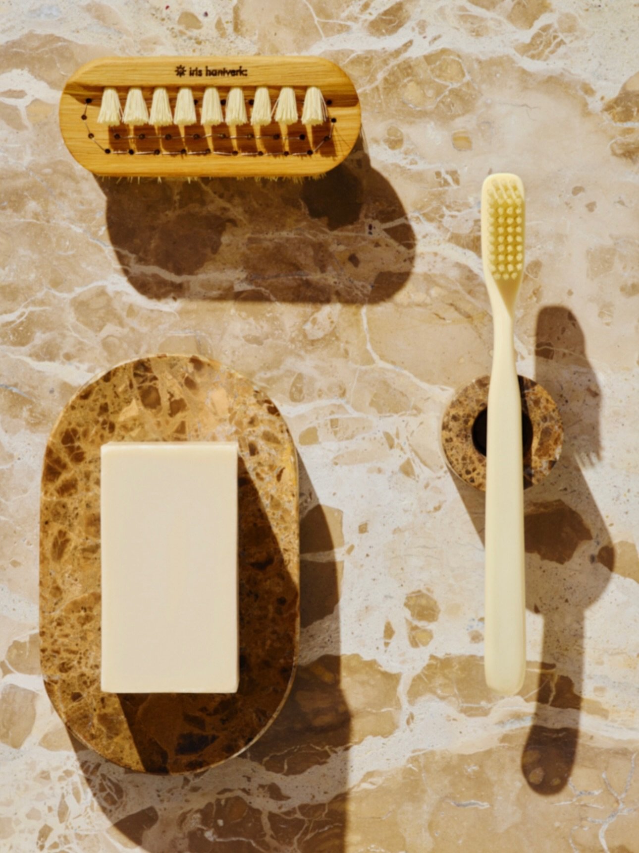 Bathroom edit
Create a space for everyday rituals with our bath and body series, featuring a range of natural scents, alongside rich cotton towels and a curated selection of stone accessories, including organisers, toothbrush holders and soap dishes.