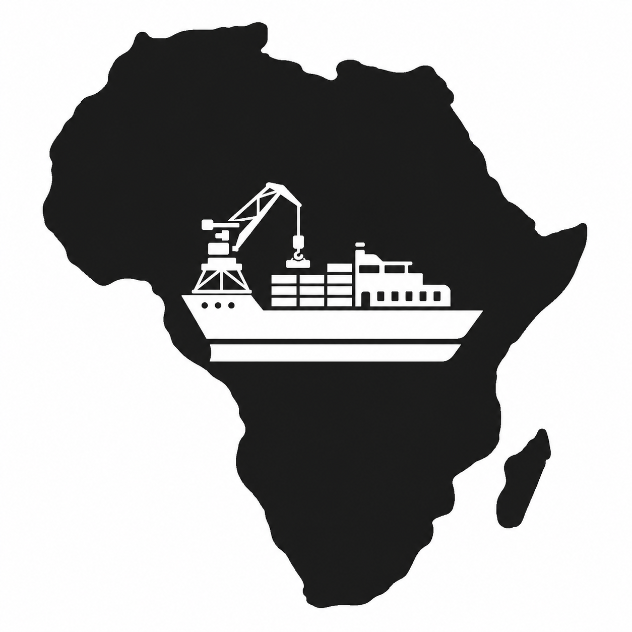 African Ports and Infrastructure Map