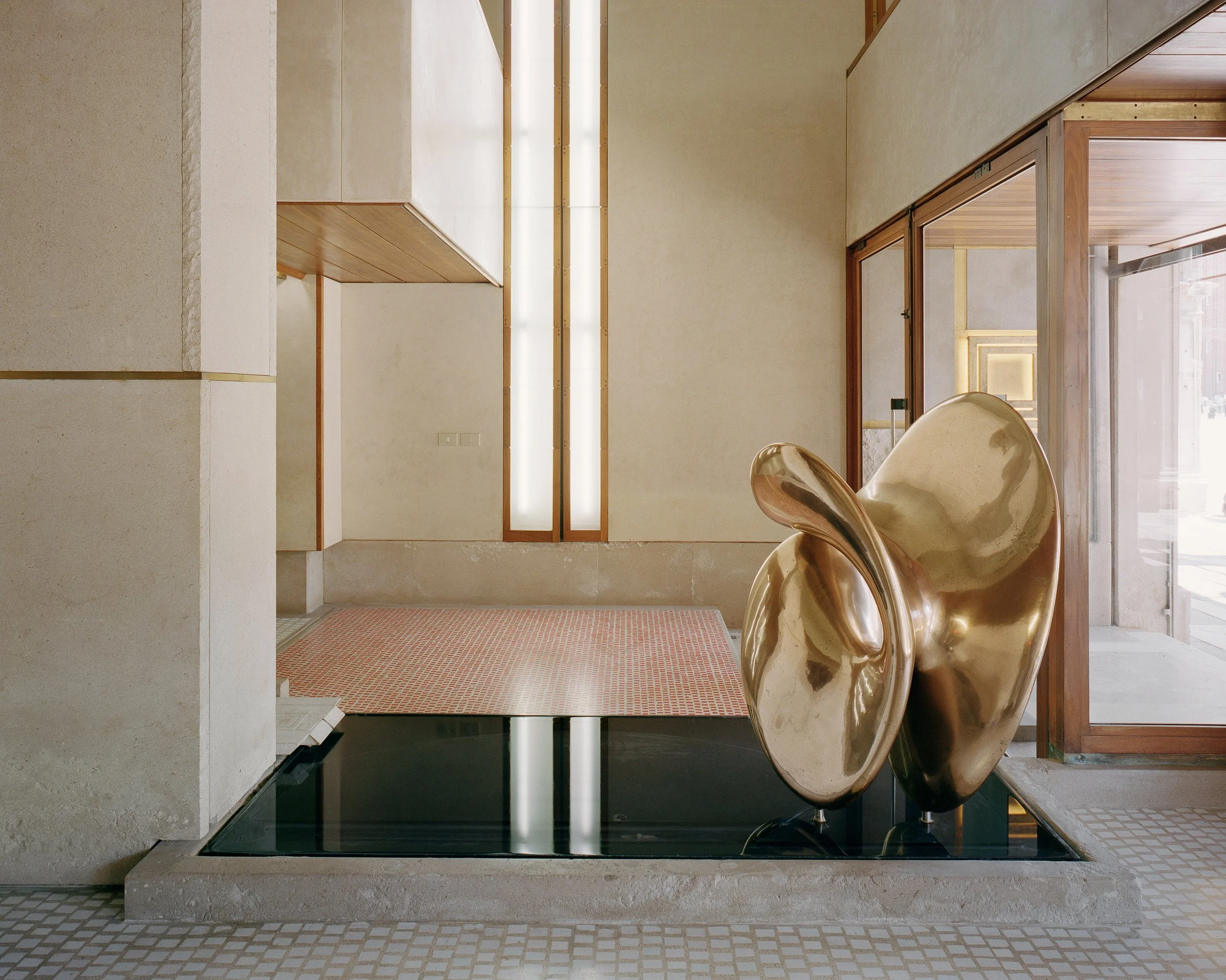 Interno del Museo Olivetti, FAI, Carlo Scarpa, Venezia