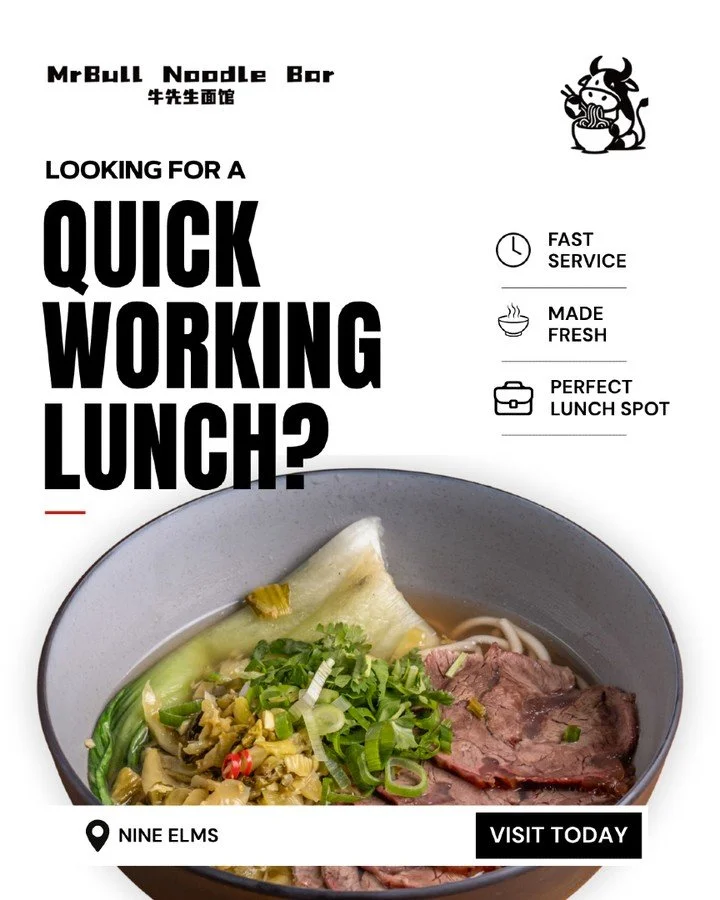 Looking for a great place to enjoy a delicious lunch and plug in your laptop?

Mr Bull has you covered!

📍Nine Elms