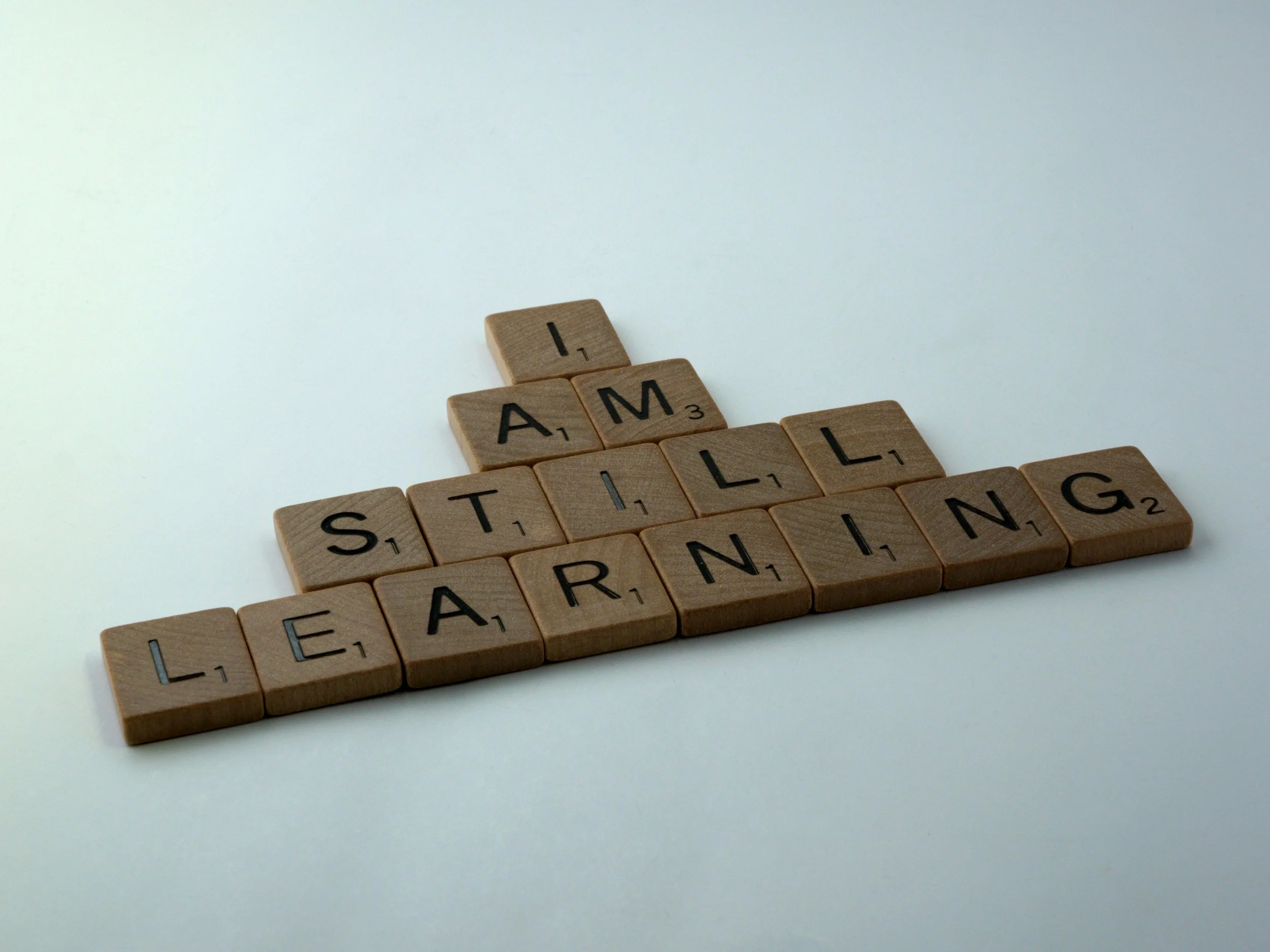 I Am Still Learning _ Buchstaben