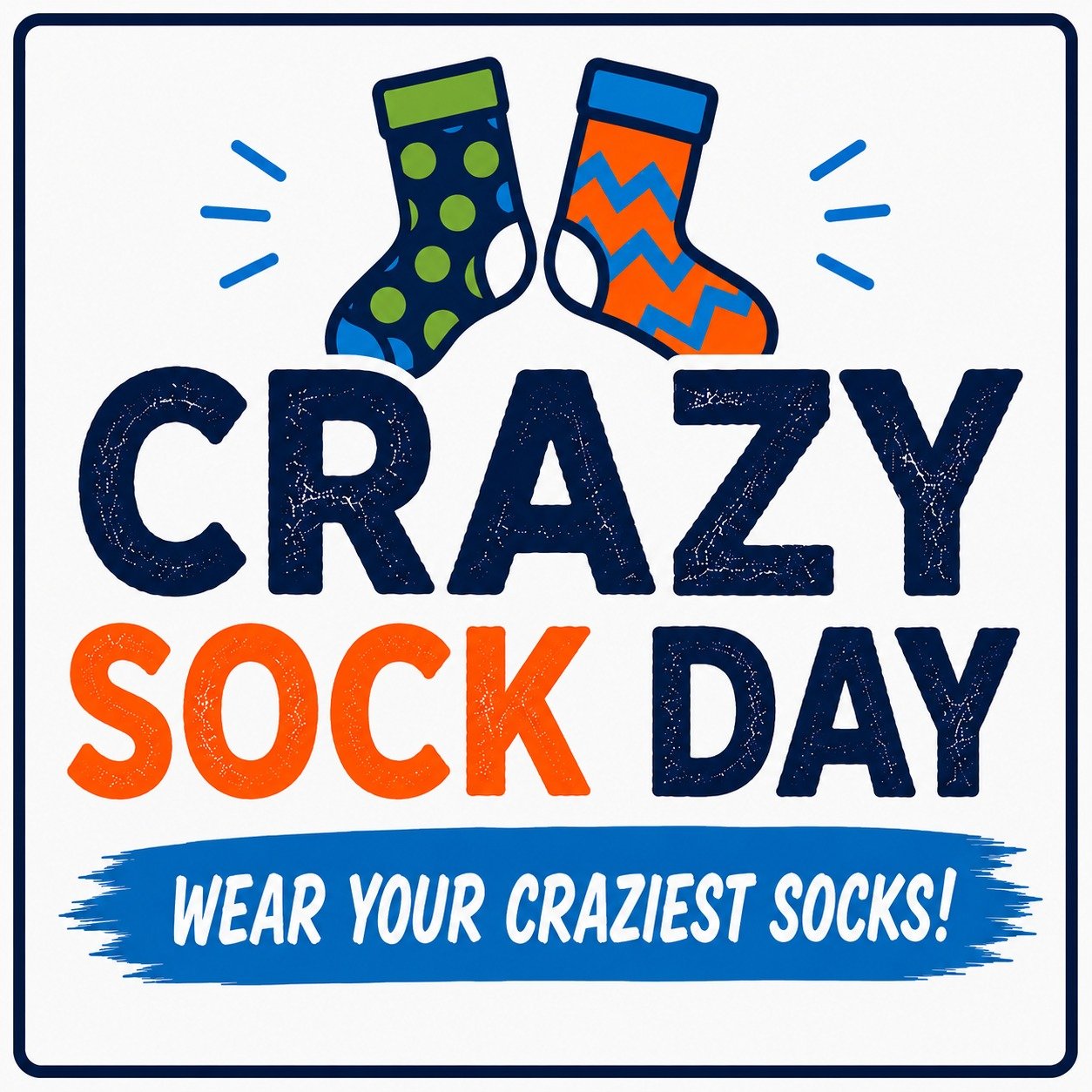 Crazy Sock Day